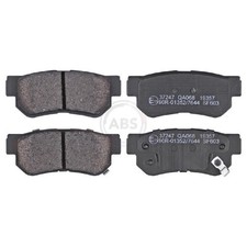 Satz Bremsbeläge Bremsklötze hinten für Hyundai Elantra 4 HD Getz TB | 177795