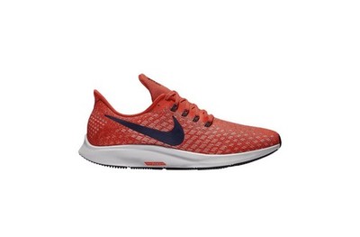 Size 10.5-Men s Nike Air Zoom Pegasus 35 Habanero Red Blue Shoes 942851-602 NEW