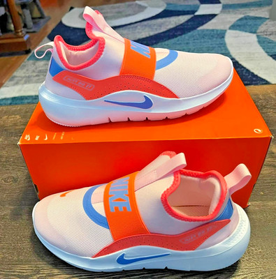 Nike Flex Runner 4 (GS) Pink Foam/Royal Pulse |Size 5Y / 6.5 Women s