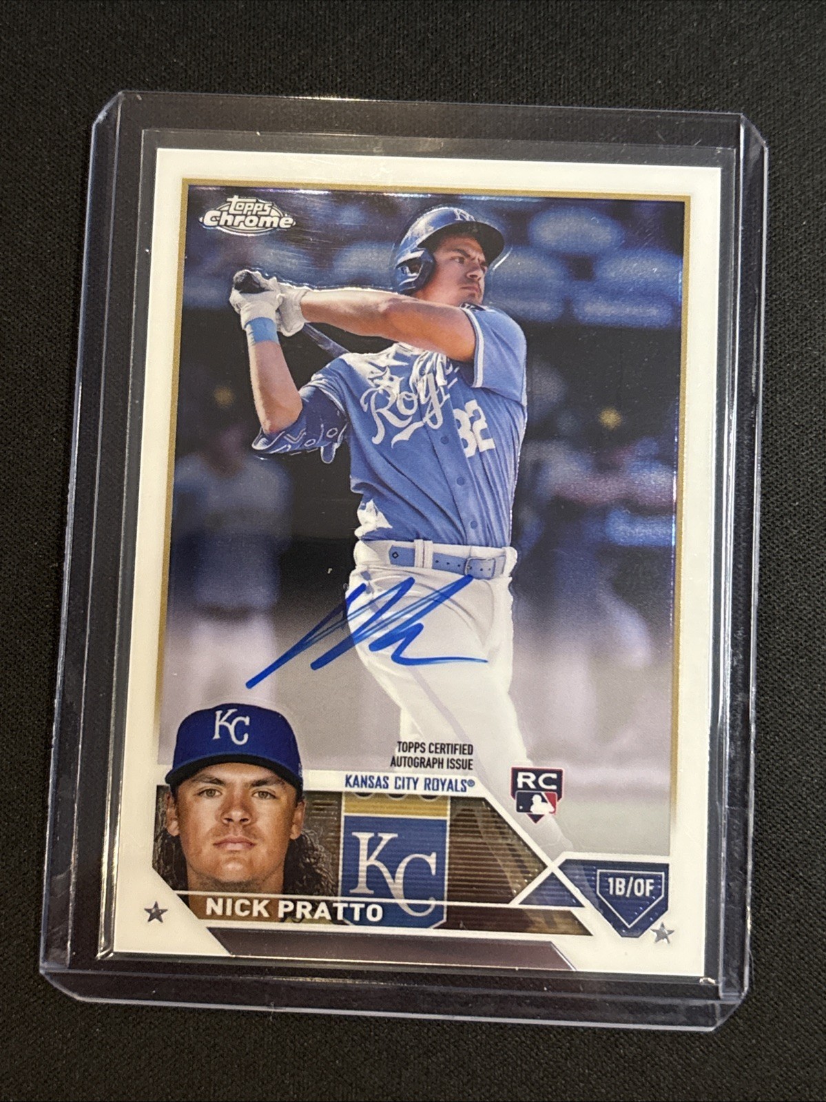 🔥Nick Pratto 2023 Topps Chrome #RA-NPR Rookie Auto Royals
