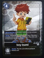 Izzy Izumi BT4-096 R Foil - Digimon Card #2ZN