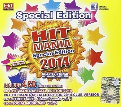 Vari-Hit Mania Special 2014(4cd) Hit Mania Special 2014 / Various (CD)