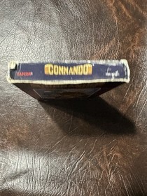 Commando NES Nintendo Cartridge Box Manual Authentic