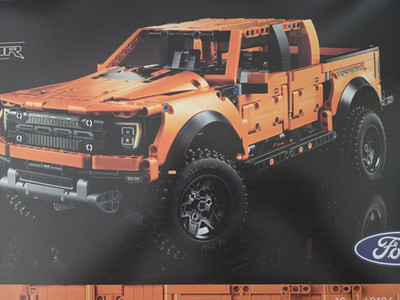 LEGO Technic Ford F-150 Raptor Fahrzeug/Auto Set, orange (Verpackungsabbildung)