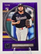 2025 Topps Museum James Wood RC Purple Paralle 43/99 Washington Nationals 🔥