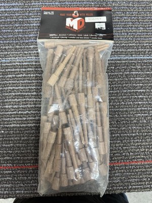 Miller Dowels Walnut 2x Pack of 100. New In Package. Made In USA