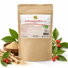 Ashwagandha Bio en Poudre Nature et Partage – Racine de Withania somnifera – 150