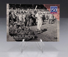 2019 Topps Series 1 Hank Aaron 150 Years Greatest Seasons #150-135 Black & White
