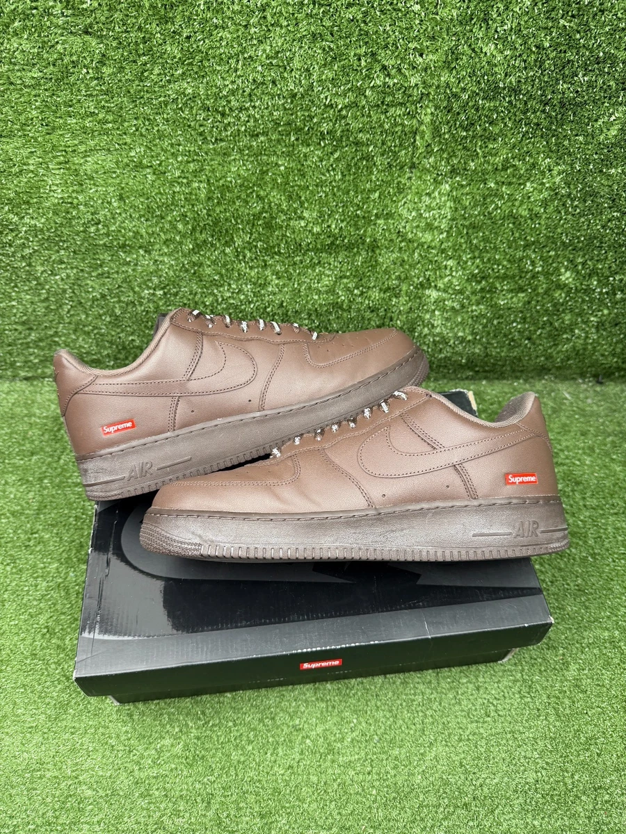 Nike Supreme x Air Force 1 Low Box Logo - Baroque Brown for Sale