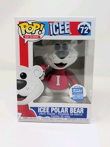 Funko Pop! Ad Icons: Icee Polar Bear #72 Funko Shop Limited Edition - Picture 1 of 6