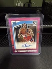 2024/25 Donruss Optic Pink Disco #311 Bub Carrington RC Auto 17/25