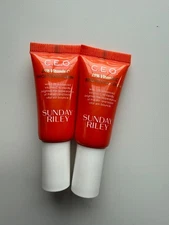 Sunday Riley CEO 15% Vitamin C Brightening Serum X2 5ml 0.17 oz each mini size