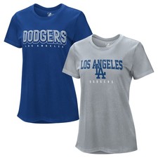 Women's G-III 4Her by Carl Banks  Royal/Heather Gray Los Angeles Dodgers Two