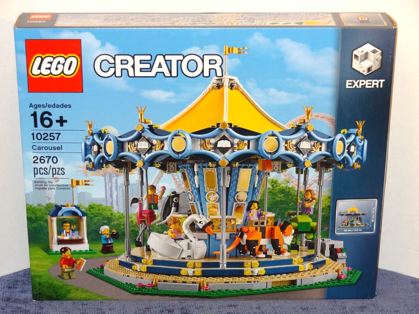 Dyster ingeniørarbejde selvmord LEGO Creator Expert Carousel 10257 New Sealed 673419264365 | eBay