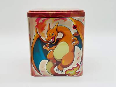 Pokémon Glurak/Victini/Rutena/Hopplo Stapel-Tin Box [Leer]
