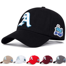 Letter A Baseball Cap Adjustable Hat Fashion Snapback Oakland A's Style