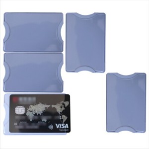 credit card size plastic sleeves Plastic Credit Card Sleeves