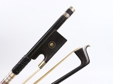 new braided Carbon fiber Advanced Violin Bow Hand Made Inlay eye style Frog
