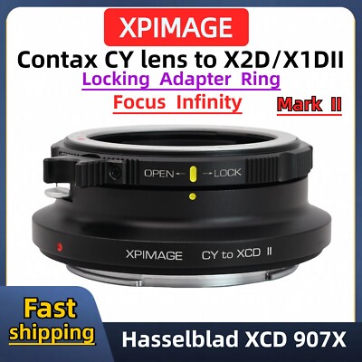 XPIMAGE Contax CY Lens to Hasselblad X-mount Camera for CY-X2D X1DII 907X