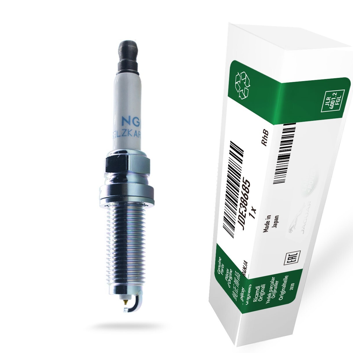 1PC GENUINE JDE38685 SPARK PLUG FOR JAGUAR E-PACE F-PACE F-TYPE XF 2018-2019