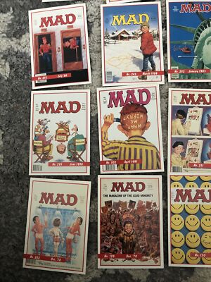 1992 MAD MAGAZINE TRADING CARDS 43 CARD LOT | eBay