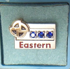 🚚 EASTERN EXPRESS Inc. Co. employee service award 1/10 10K tie/ lapel/hat pin
