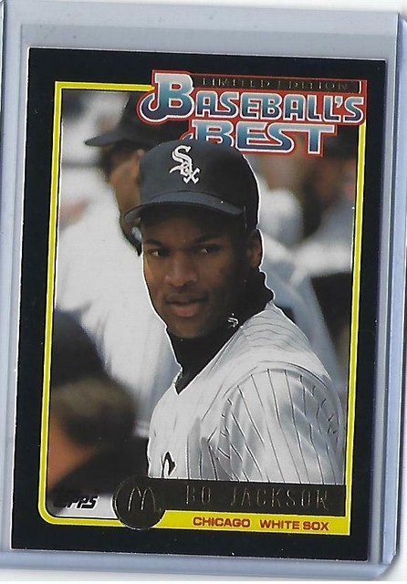 1992 Topps McDonalds Baseball s Best Bo Jackson White Sox 33 EBay