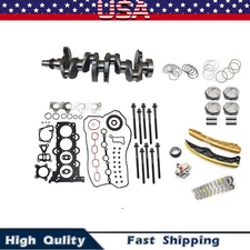 Engine Rebuild Kit-Piston Gasket Bolt Timing Kit Crankshaft For HYUNDAI KIA 1.6L