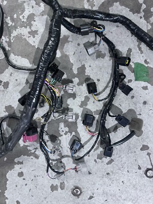 09-12 KAWASAKI ZX6R ZX600R NINJA OEM ENGINE WIRING HARNESS ECU ECM