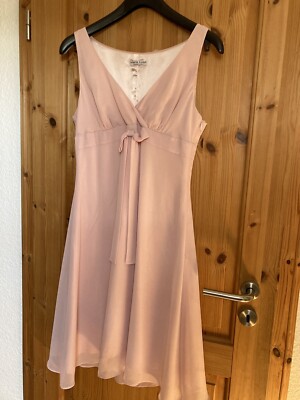 Ball Kleid Hochzeit Abiball Abschluss rosa Marie Lund 38 Konfirmation