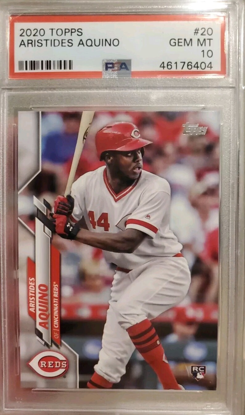 ARISTIDES AQUINO 2020 Topps Complete 20 RC Rookie PSA 10 GEM MINT