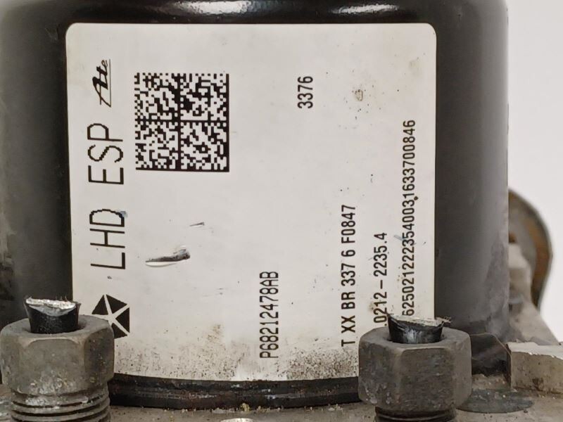 20142017 Jeep Patriot Abs Anti Lock Brake Pump Module Assembly W/o