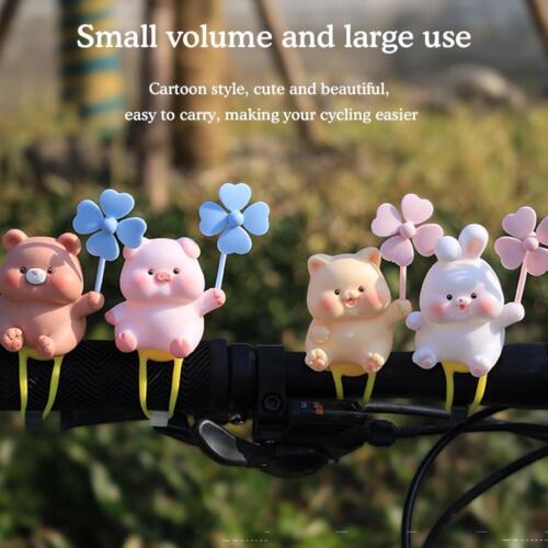 Bicycle Pig Ornaments Bike Accessory Bicycle Handlebars GXaud Decor L9G8 - Picture 1 of 28