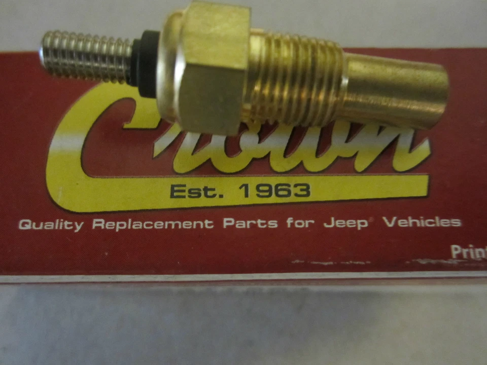 Se adapta a Jeep CJ 5 7 8 Cherokee, Wagoneer, J10 20 transmisor de temperatura sensor medidor Foto 4 de 4