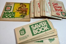 S&H Saver Book Big Lot No Stamps Lots and Lots of Saver Books VINTAGE Gift Books
