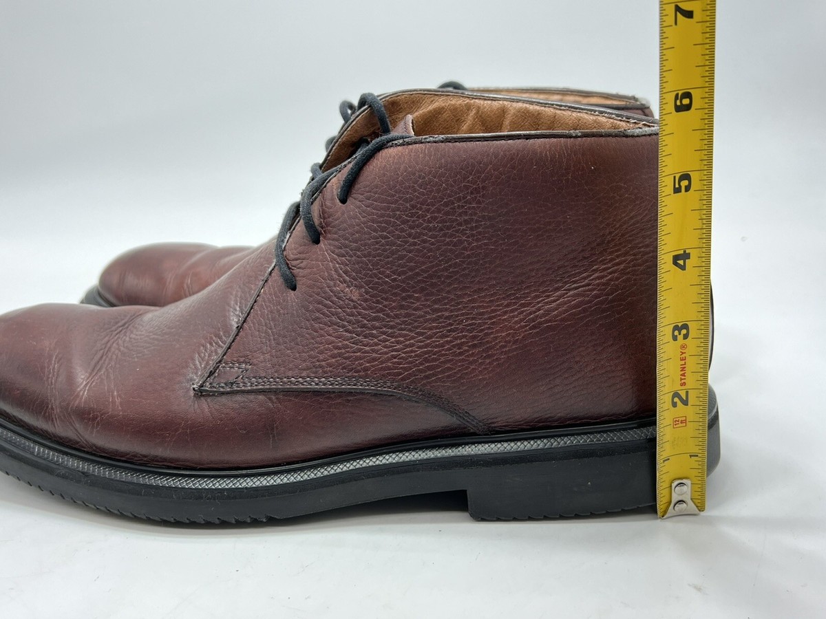 Hush Puppies Chukka Mens Boot Sz 12 M Commute Chestnut Brown  display picture 2