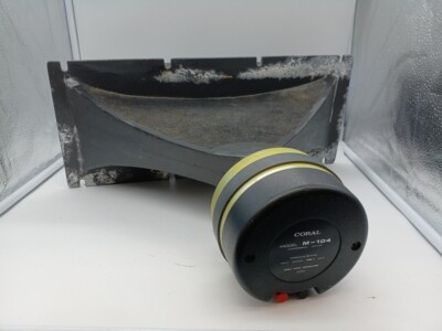 Coral Audio M-104/AH-502 Horn Driver Unit Speaker Used From Japan