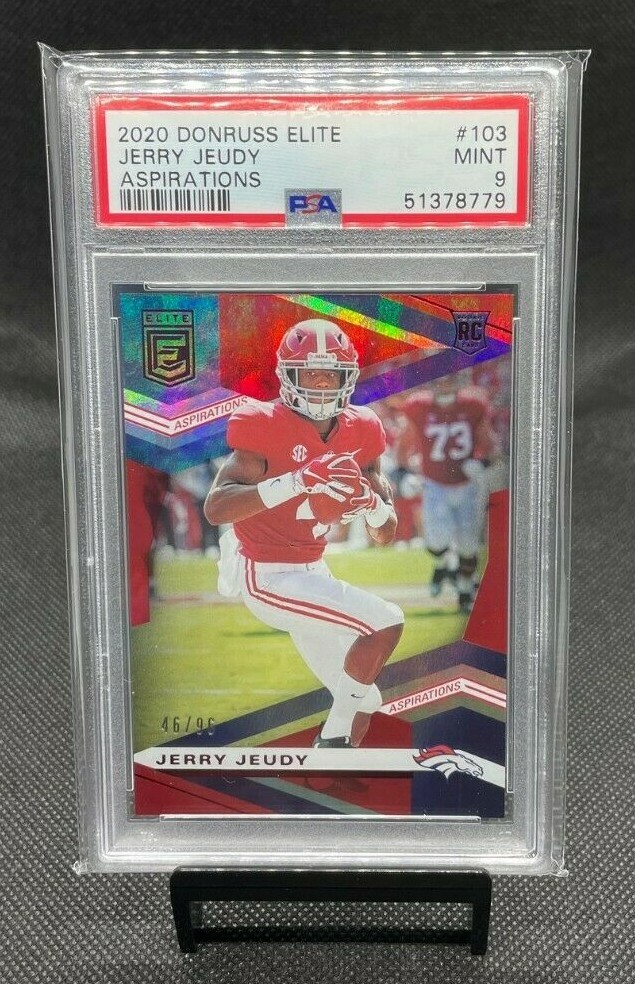 Jerry Jeudy Panini Donruss Elite #103 Aspirations