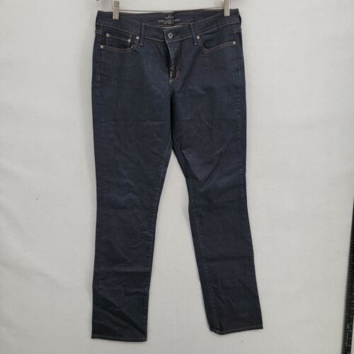 Levis Dark Blue Slight Curve Slim Leg Denim Jeans Mens 32x34 EUC - Picture 1 of 8