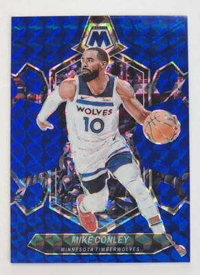 2023-24 Mike Conley #36 Blue Mosaic Prizm /199 | eBay