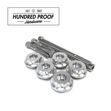 Hundred Proof Hardware D Series Valve Cover Hardware D15b D16z6 D16y8 Silver