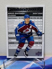 2023-24 Upper Deck Series 1 Hockey MIKKO RANTANEN #SB-18 STAT BOX FILLERS