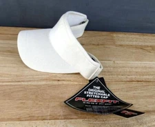 Brand new Yupoong White Flexfit Visor Hats*BULK DISCOUNT*
