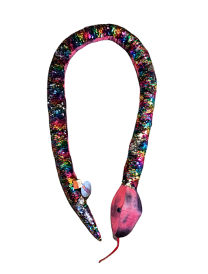 Adventure Planet Sequinimals Snake 67 Inches Silver Purple