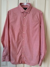 Banana Republic Pink Men  s Slim Fit Button Down Shirt SIZE MEDIUM