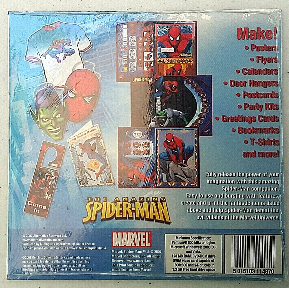 The Amazing Spiderman Print Studio PC DVD Rom - Image 2 of 3