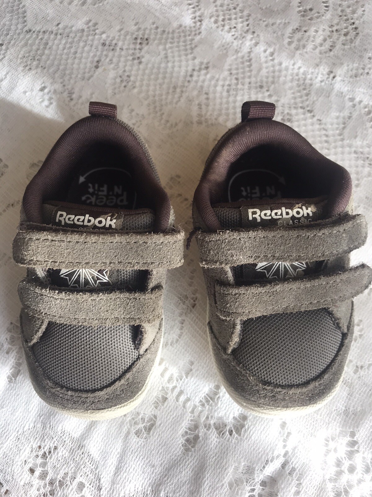 Reebok Classic Infant Toddler Size 2 Tennis Shoes #1218 Army Green | eBay