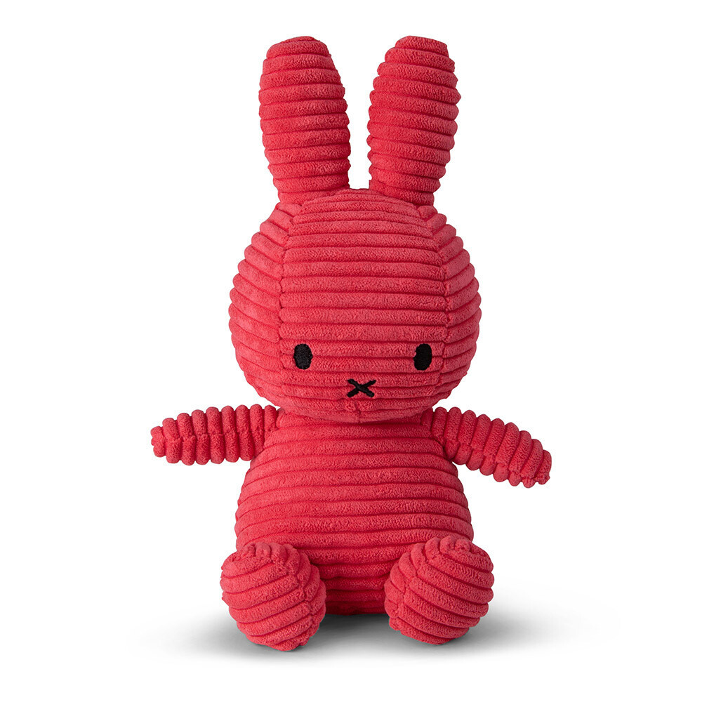 Махровые кремовые игрушки Nijntje - Miffy Kuscheltier Bon Ton Toys sitzend Farbe цвета фуксии 23 см 6790₽