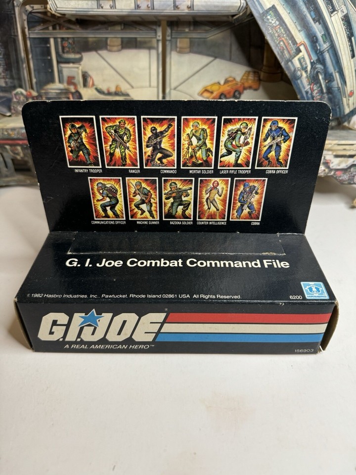 GI Joe 1982 Sears Cobra Missile Command Headquarters Playset & File ...