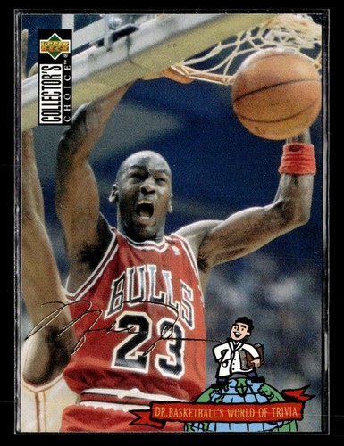 1994-95 Collector's Choice Michael Jordan #402 Gold Signature FX5387